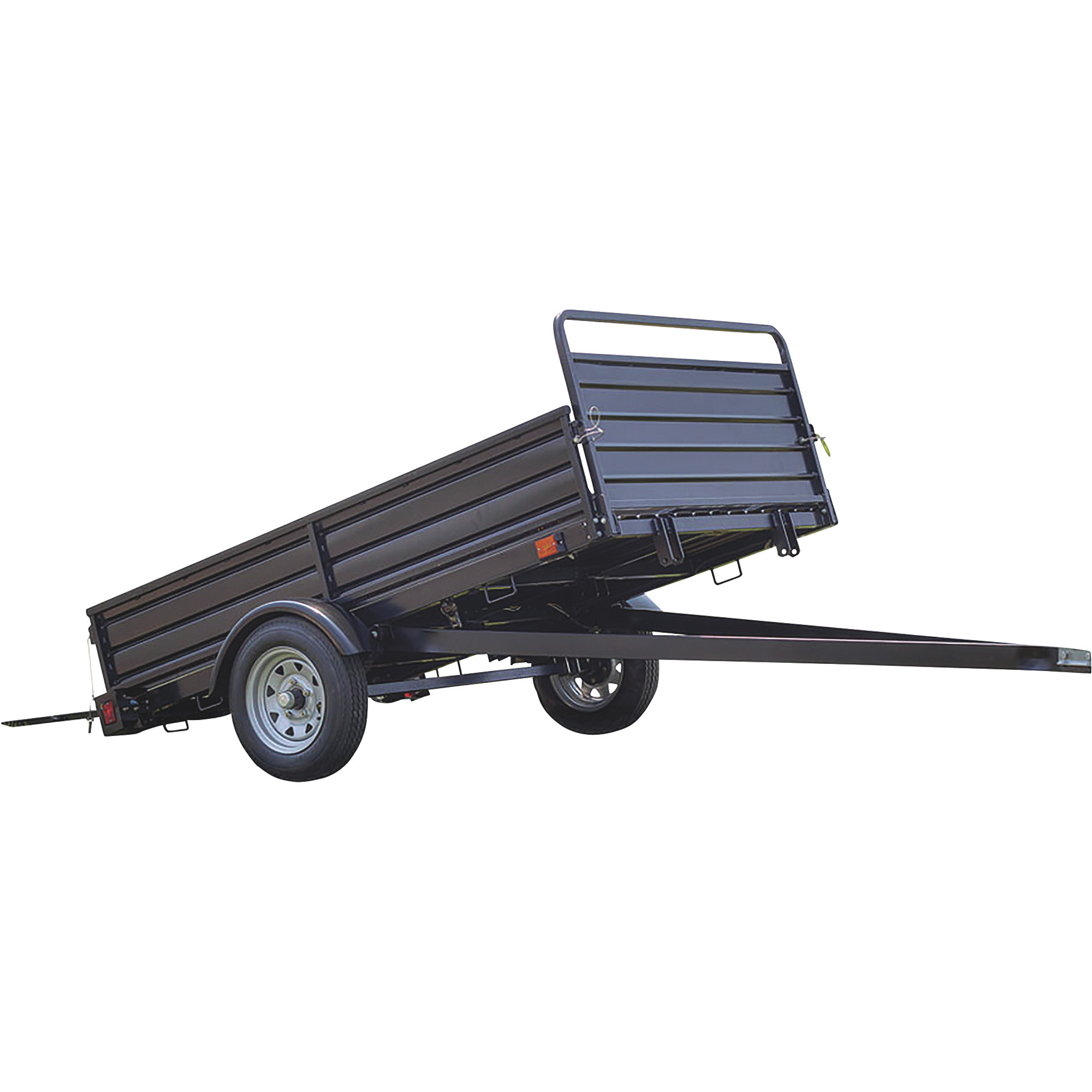 DK2 5-in-1 5ft. x 7ft. Multi-Utility Trailer Kit, 1639-Lb. Load Capacity, Dump Bed, Model# MMT5X7